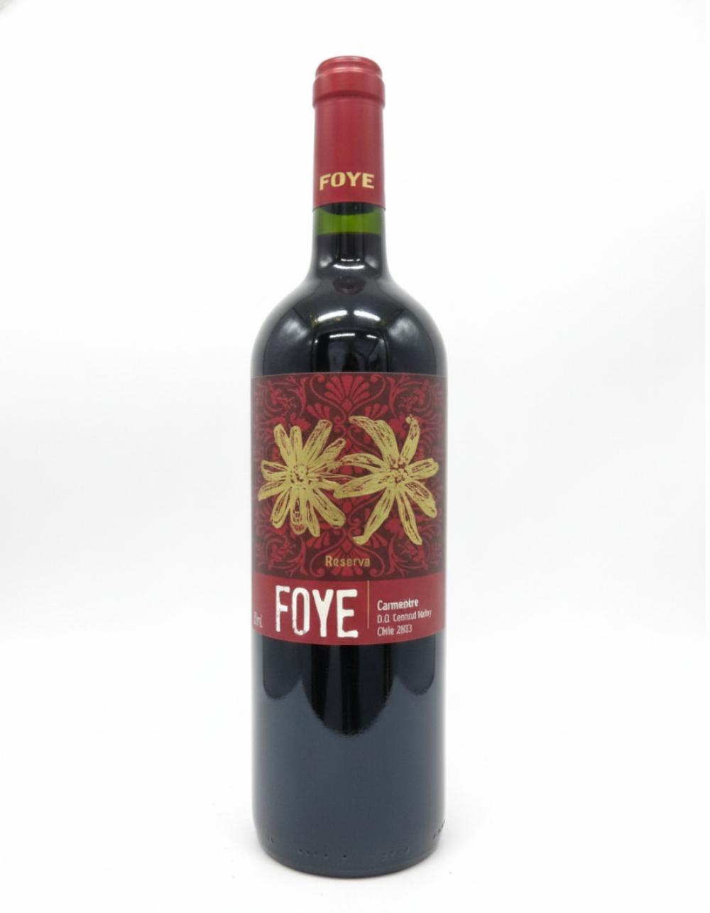 imagem Vinho Foye Reserva Carmenere Tinto